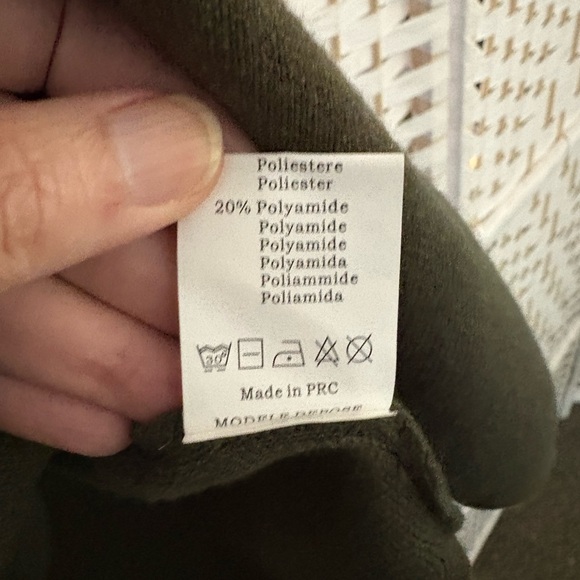 Rock & Roll Oversized Olive Green Sweater - Picture 5 of 6